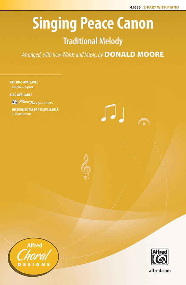 Singing Peace Canon Sheet Music Preview