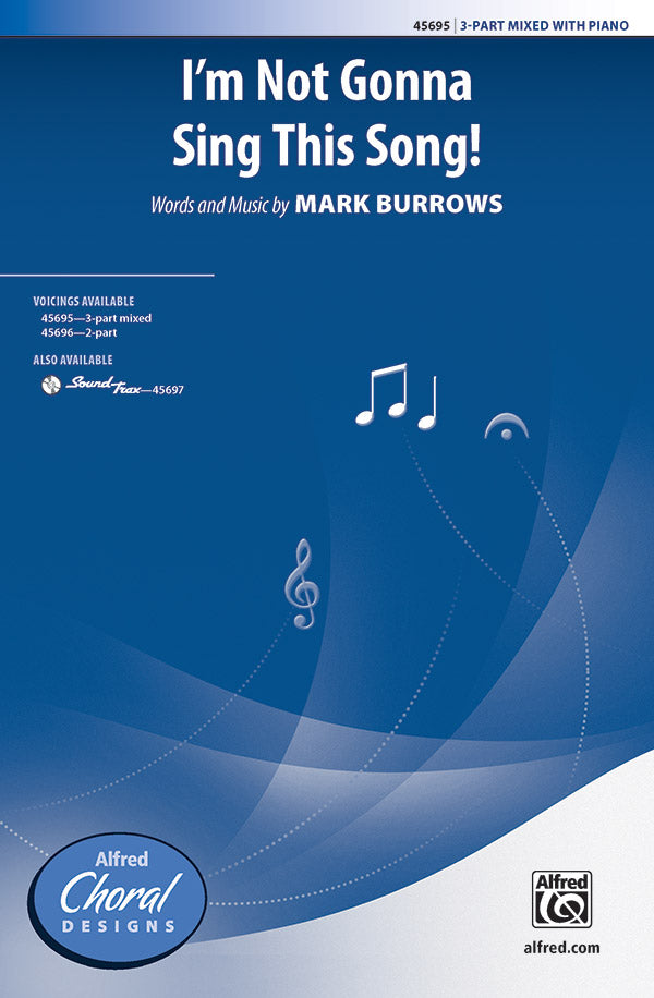 I'm Not Gonna Sing This Song! Sheet Music Preview