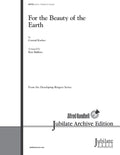 For the Beauty of the Earth Cover Image