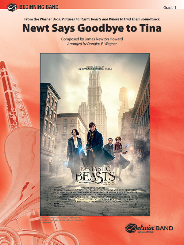 Newt Says Goodbye to Tina (from Fantastic Beasts and Where to Find Them): Flute Sheet Music Preview