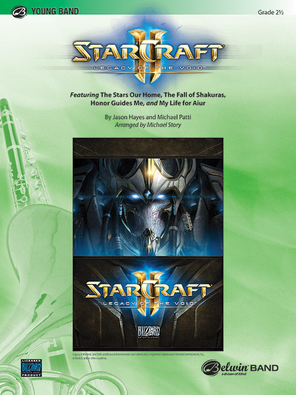Starcraft II: Legacy of the Void: E-flat Alto Saxophone Sheet Music Preview