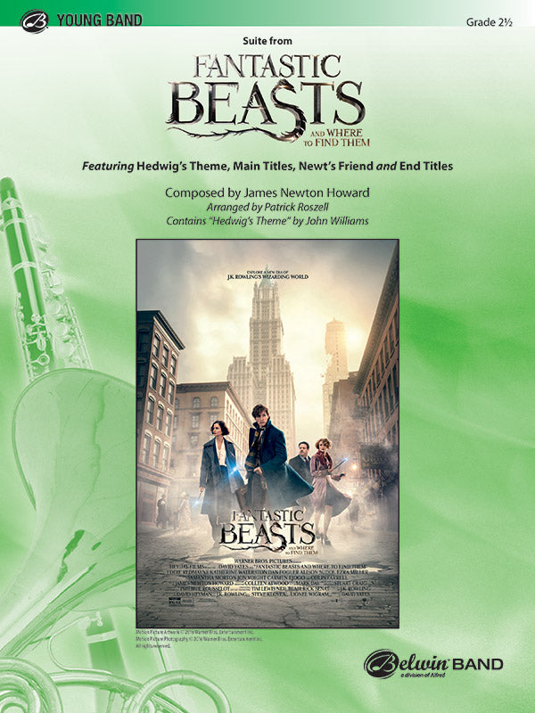 Suite from Fantastic Beasts and Where to Find Them: Timpani Sheet Music Preview