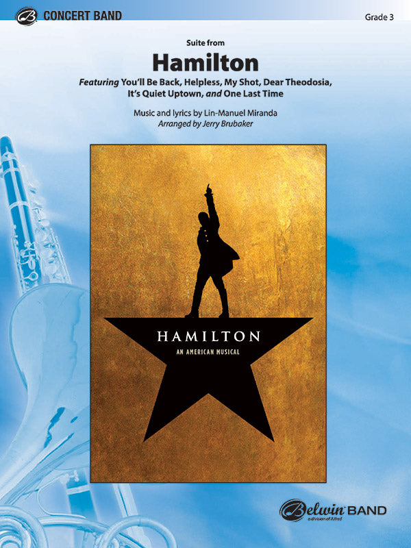 Hamilton, Suite from: Baritone B.C. Sheet Music Preview