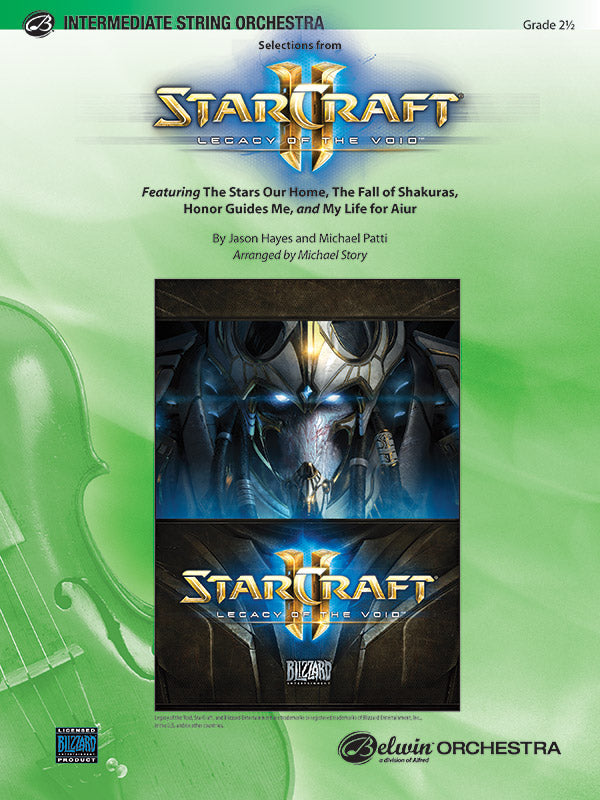 StarCraft II: Legacy of the Void, Selections from: Cello Sheet Music Preview