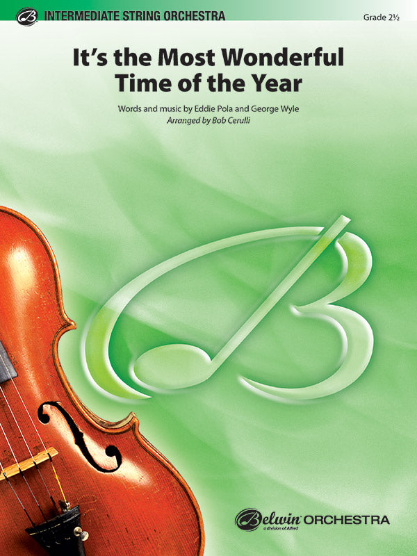 It's the Most Wonderful Time of the Year: 3rd Violin (Viola [TC]) Sheet Music Preview
