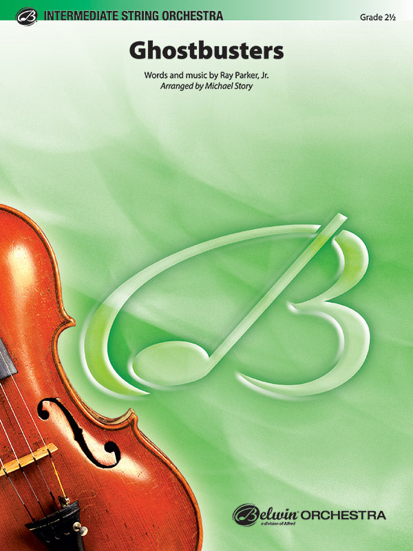 Ghostbusters: String Bass Sheet Music Preview