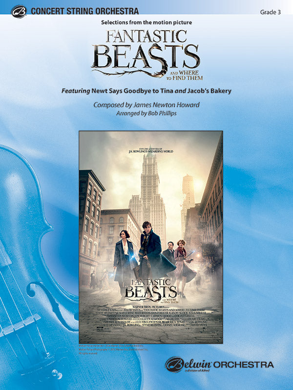 Fantastic Beasts and Where to Find Them: Cello Sheet Music Preview