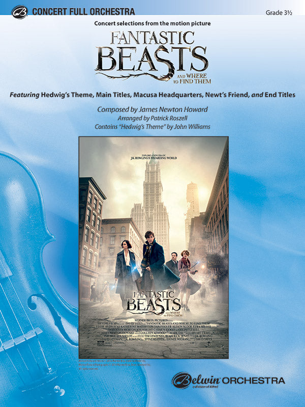 Fantastic Beasts and Where to Find Them: 2nd Violin Sheet Music Preview