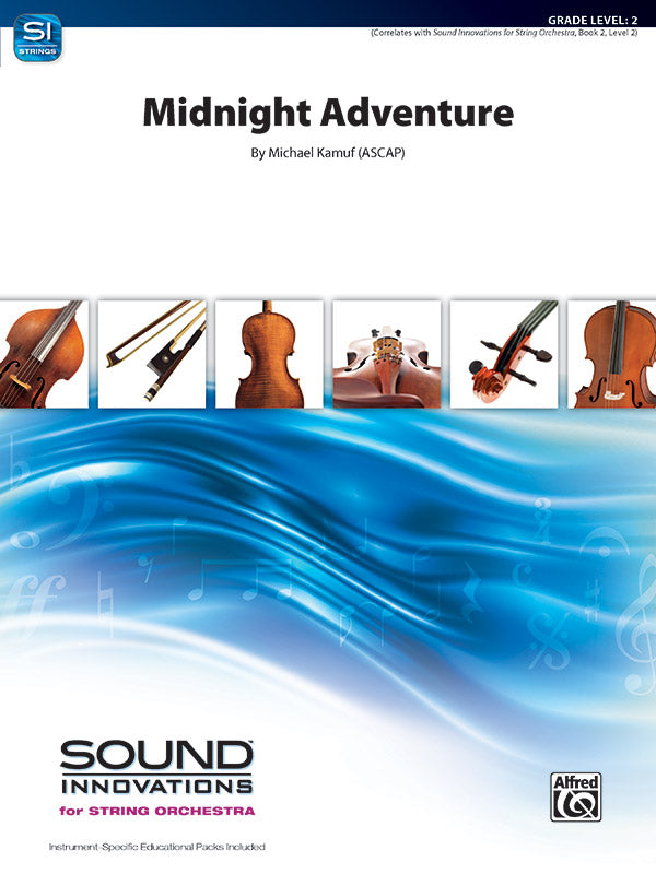 Midnight Adventure: Violin Educational Pack Sheet Music Preview