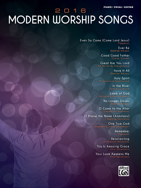 2016 Modern Worship Songs Cover Image