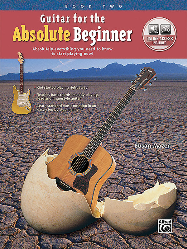 Guitar for the Absolute Beginner, Book 2 Cover Image