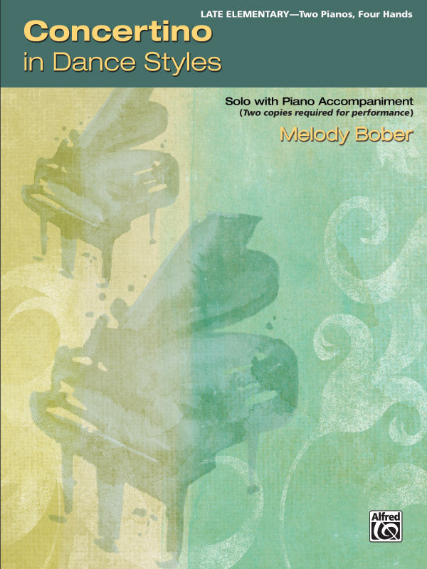 Concertino in Dance Styles: Solo with Piano Accompaniment - Piano Duo (2 Pianos, 4 Hands) Sheet Music Preview