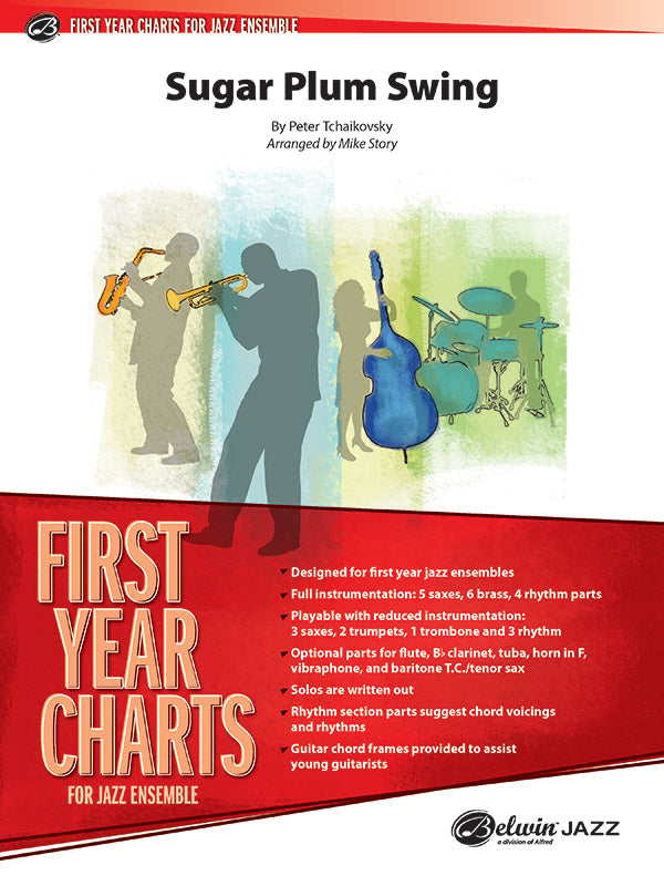 Sugar Plum Swing: 1st Trombone Sheet Music Preview