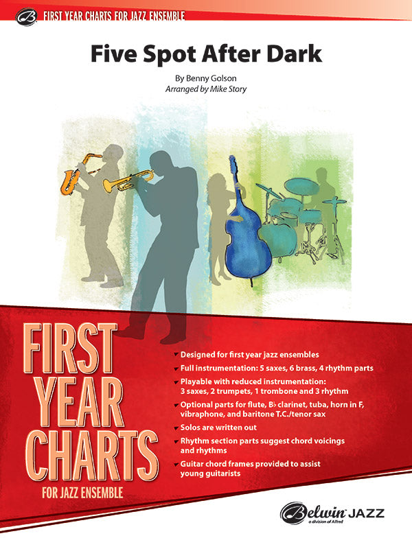 Five Spot After Dark: 3rd B-flat Trumpet Sheet Music Preview