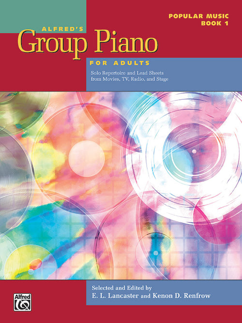 Alfred's Group Piano for Adults: Popular Music Book 1 Cover Image