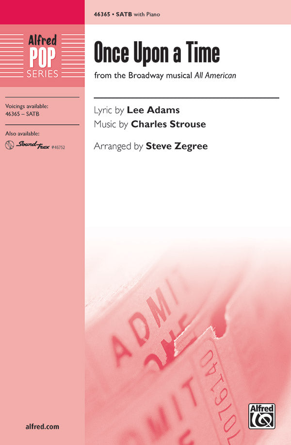 Once Upon a Time Sheet Music Preview