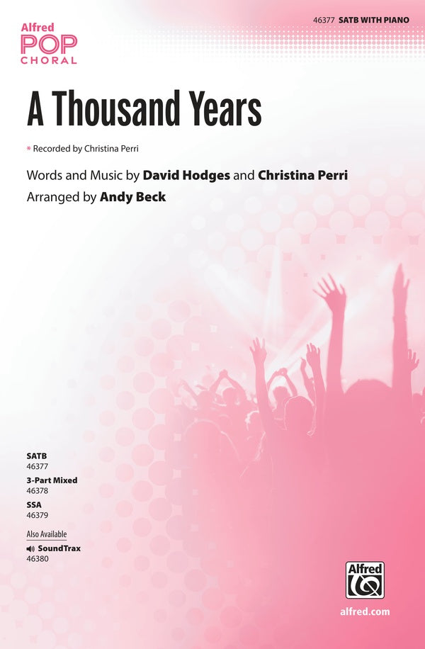 A Thousand Years Sheet Music Preview
