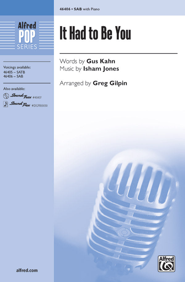 It Had to Be You Sheet Music Preview