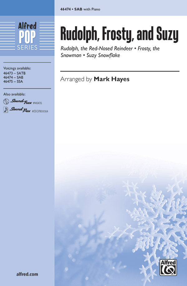 Rudolph, Frosty, and Suzy Sheet Music Preview