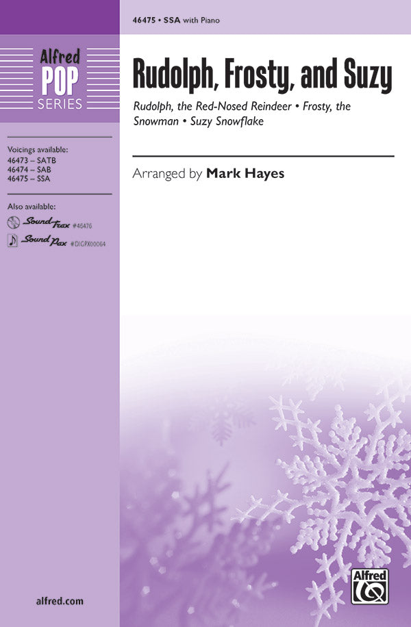 Rudolph, Frosty, and Suzy Sheet Music Preview