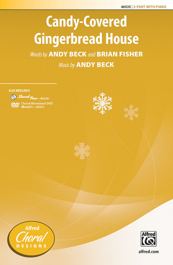 Candy-Covered Gingerbread House Sheet Music Preview