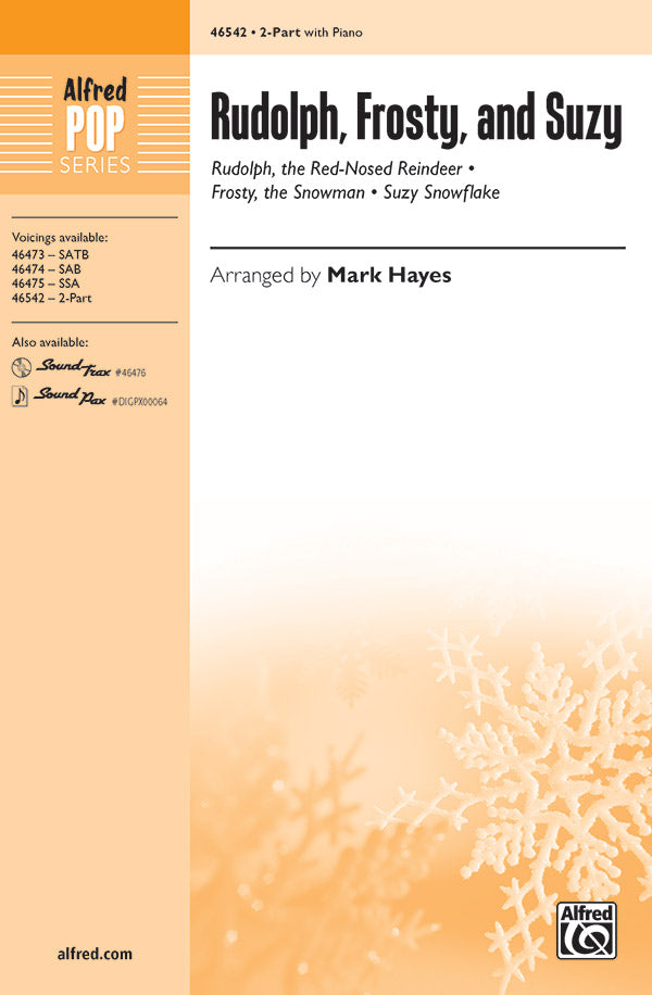 Rudolph, Frosty, and Suzy Sheet Music Preview