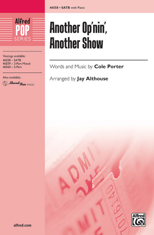Another Op'nin', Another Show Sheet Music Preview