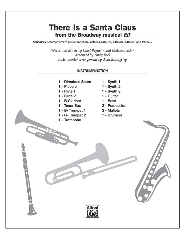 There Is a Santa Claus: 2nd Synthesizer Sheet Music Preview