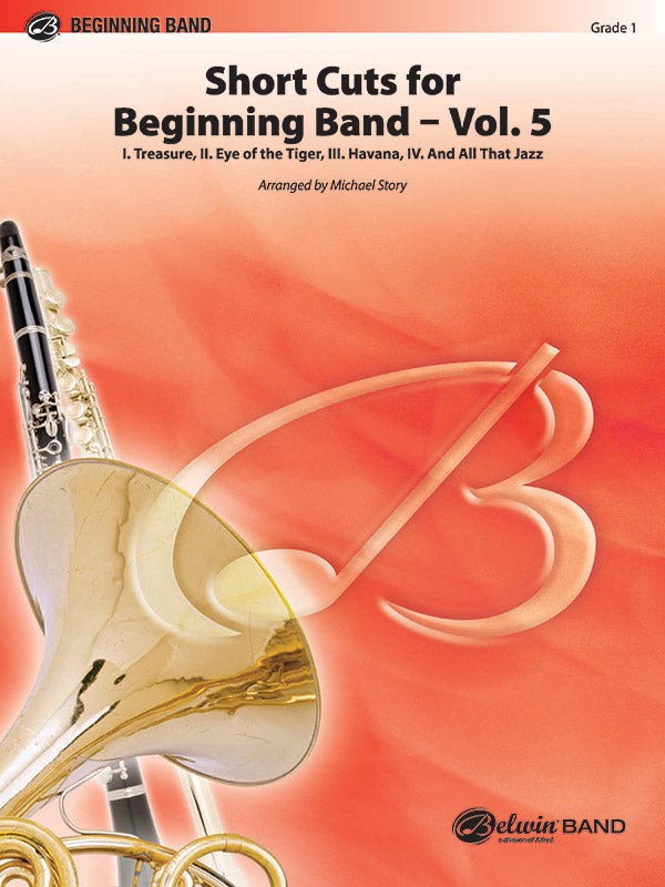 Short Cuts for Beginning Band -- Vol. 5: 1st Percussion Sheet Music Preview