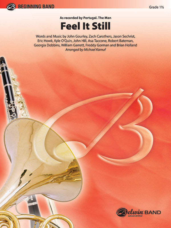 Feel It Still: E-flat Baritone Saxophone Sheet Music Preview