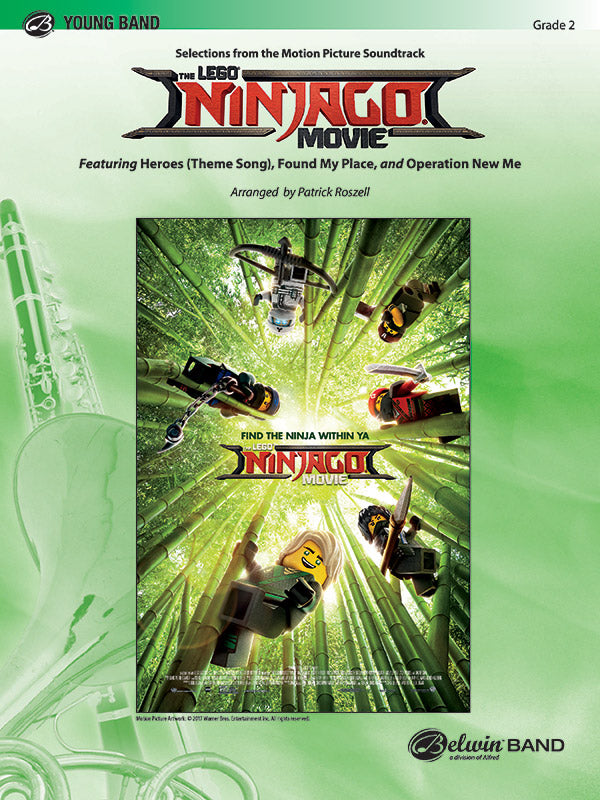 The LEGO® Ninjago® Movie™: Selections from the Motion Picture Soundtrack: 2nd B-flat Trumpet Sheet Music Preview