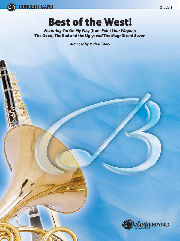 Best of the West!: E-flat Baritone Saxophone Sheet Music Preview