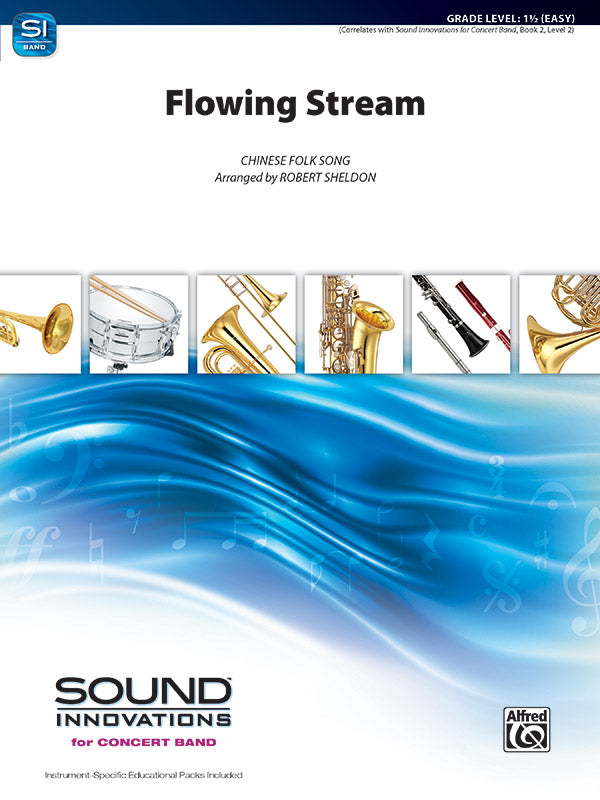 Flowing Stream: 1st B-flat Clarinet Sheet Music Preview