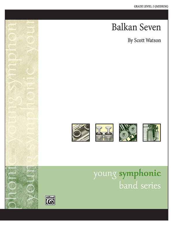 Balkan Seven: E-flat Baritone Saxophone Sheet Music Preview