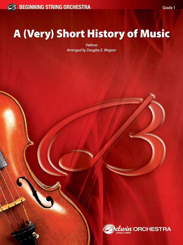 A (Very) Short History of Music: 1st Violin Sheet Music Preview