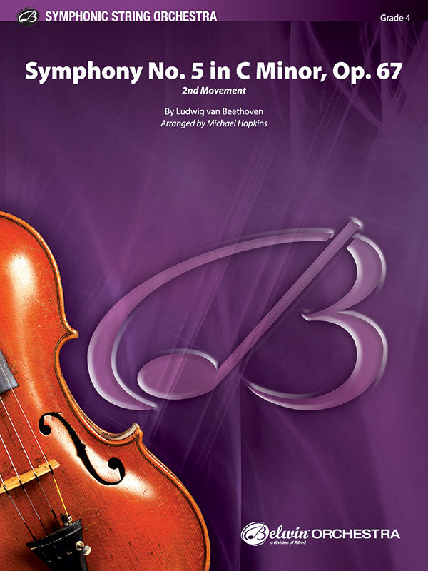 Symphony No. 5 in C Minor, Op. 67: 2nd Violin Sheet Music Preview