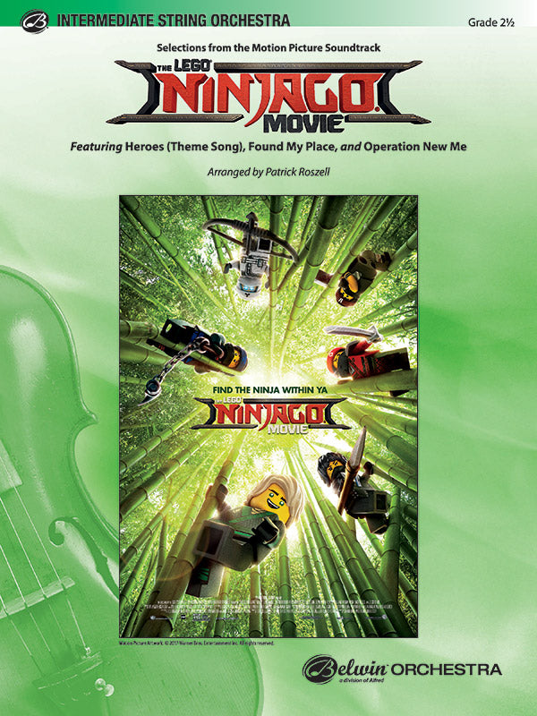 The LEGO® Ninjago® Movie™: Selections from the Motion Picture Soundtrack Sheet Music Preview
