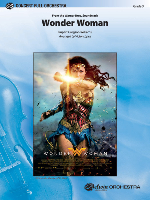 Wonder Woman: From the Warner Bros. Soundtrack: 1st B-flat Clarinet Sheet Music Preview
