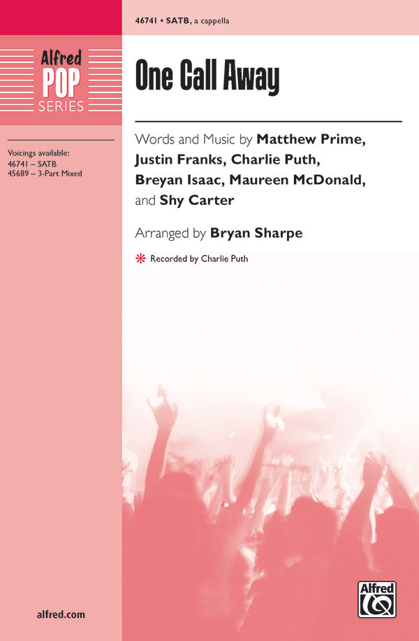 One Call Away Sheet Music Preview