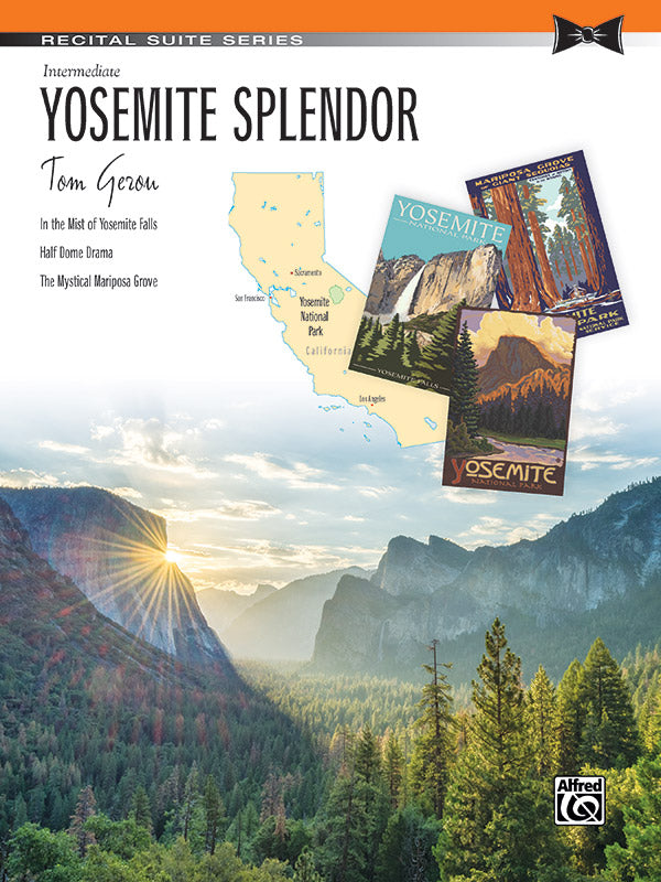 Yosemite Splendor - Piano Suite Sheet Music Preview