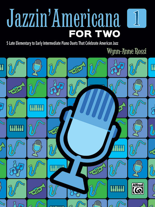 Royal Blue for Mary Lou - Piano Duet (1 Piano, 4 Hands) Sheet Music Preview
