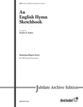 An English Hymn Sketchbook Cover Image