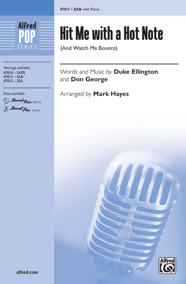 Hit Me with a Hot Note Sheet Music Preview