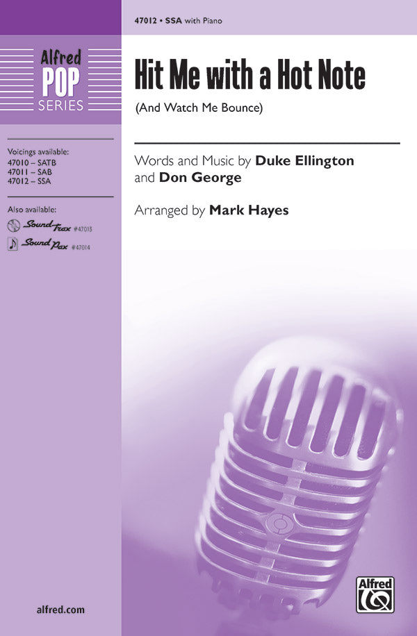 Hit Me with a Hot Note Sheet Music Preview