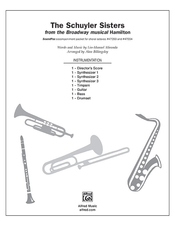 The Schuyler Sisters: Guitar Sheet Music Preview