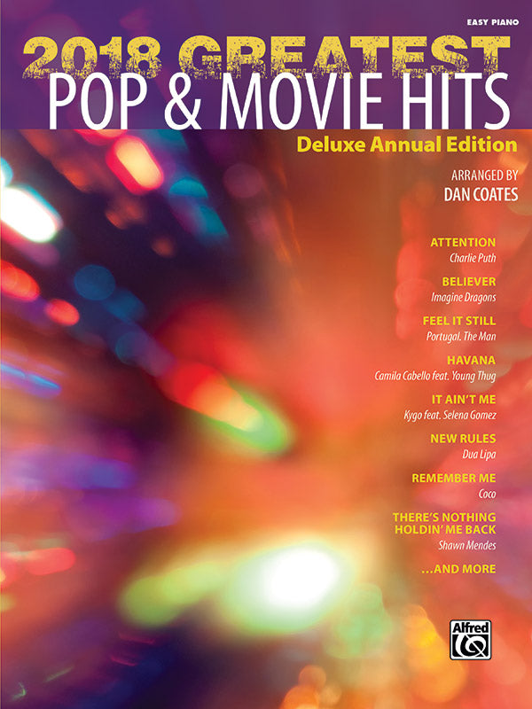 2018 Greatest Pop & Movie Hits Cover Image