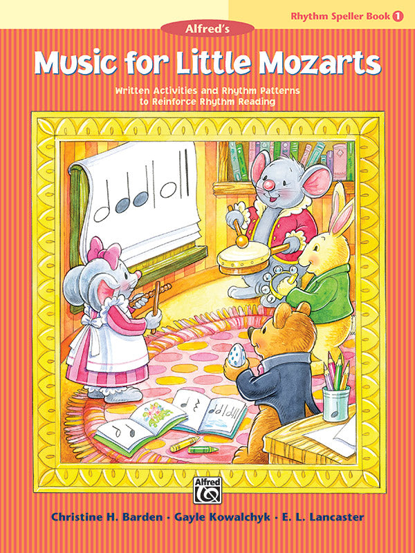 Music for Little Mozarts: Rhythm Speller, Book 1 Cover Image