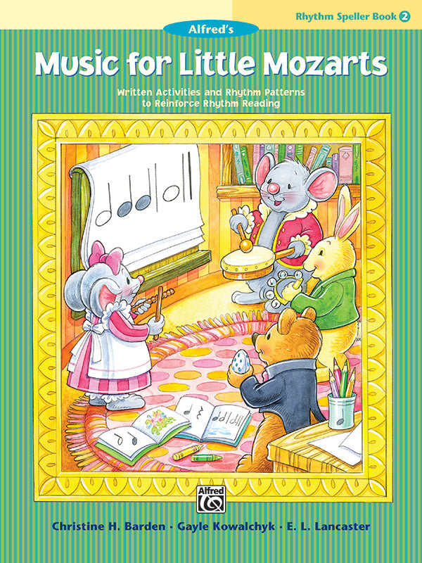 Music for Little Mozarts: Rhythm Speller, Book 2 Cover Image