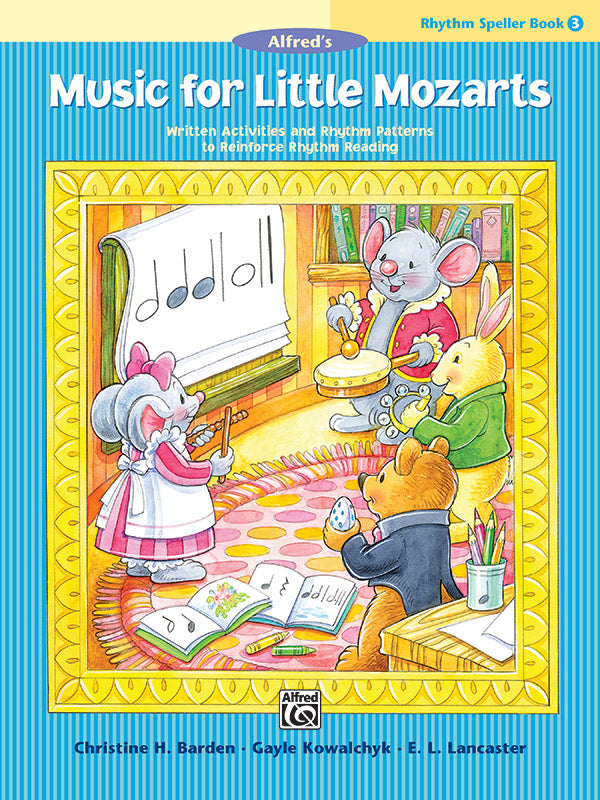 Music for Little Mozarts: Rhythm Speller, Book 3 Cover Image