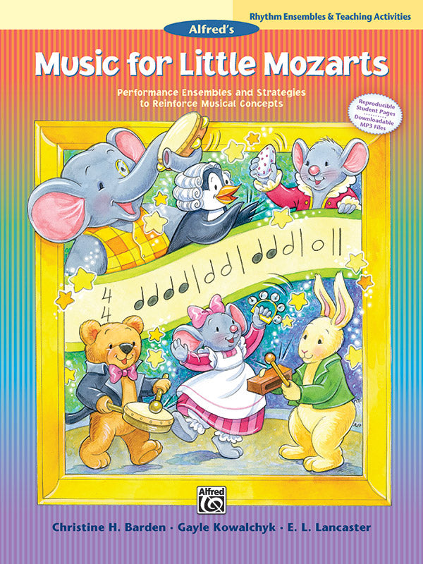 Music for Little Mozarts: Rhythm Ensembles & Teaching Activities Cover Image